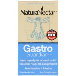 NaturaNectar, Gastro Guardian, 60 вегетарианских капсул