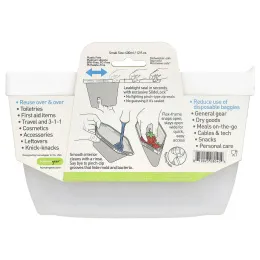 Humangear, Go Pouch™, маленький, прозрачный, 400 мл (12 жидк. унций)