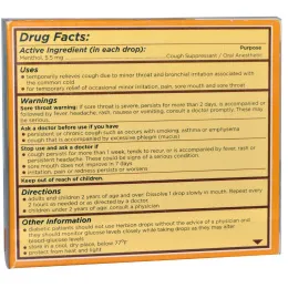 Herbion, Леденцы от кашля Natural Care, мед и лимон, 18 леденцов