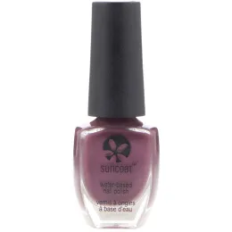 Suncoat, Polish & Peel, лак для ногтей на водной основе, шелковица 0.27 унции (8 мл)