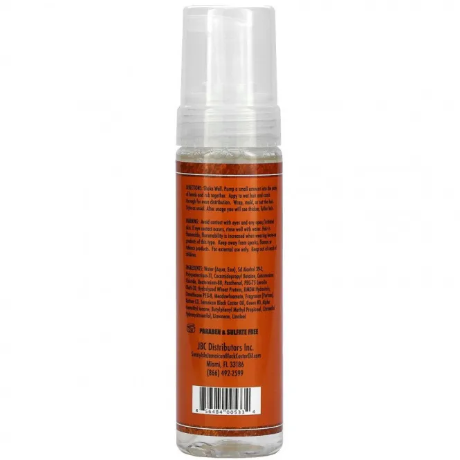 Sunny Isle, Ямайский мусс с черным касторовым маслом, 7 унций