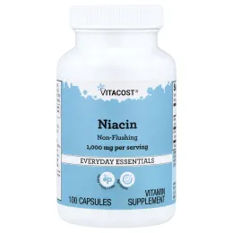 Vitacost, Niacin, Non-Flushing, 100 Capsules