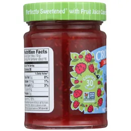 Crofter's Organic, Просто фруктовый джем, органическая малина, 10 унций (283 г)
