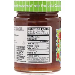 Crofter's Organic, Органическое, просто варенье, клубника, 10 унций (283 г)