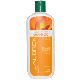 Aubrey Organics, Шампунь из жимолости и розы, интенсивное увлажнение, для сухих волос, 11 жидких унций (325 мл)