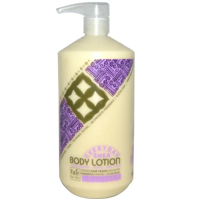 Everyday Shea, Moisturizing Body Lotion, Lavender, 32 fl oz (950 ml)