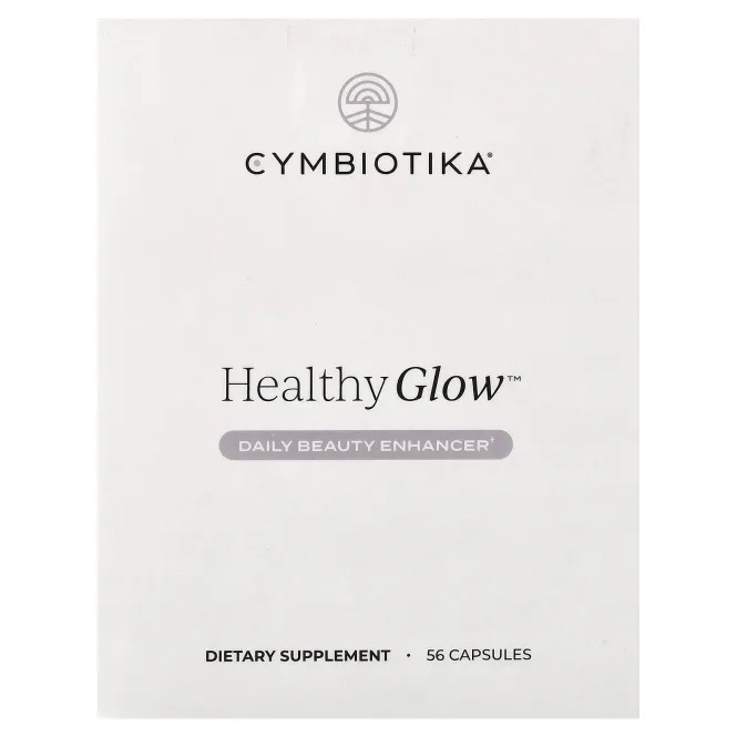 Cymbiotika, Healthy Glow™, средство для ежедневной красоты, 56 капсул