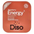 Diso, Energy, клубника, 30 полосок для полости рта