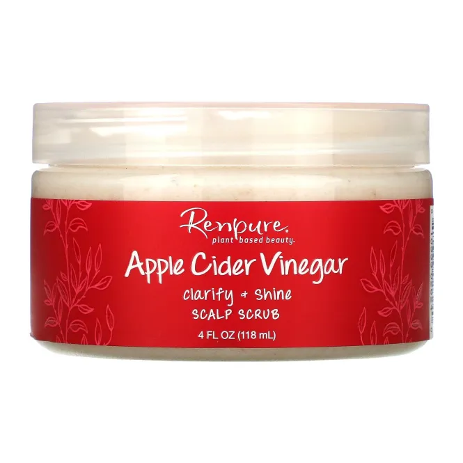 Renpure, Apple Cider Vinegar, Scalp Scrub, 4 oz (118 ml)