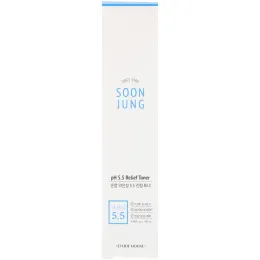Etude, Soon Jung, pH 5.5 Relief Toner, 6.08 fl oz (180 ml)
