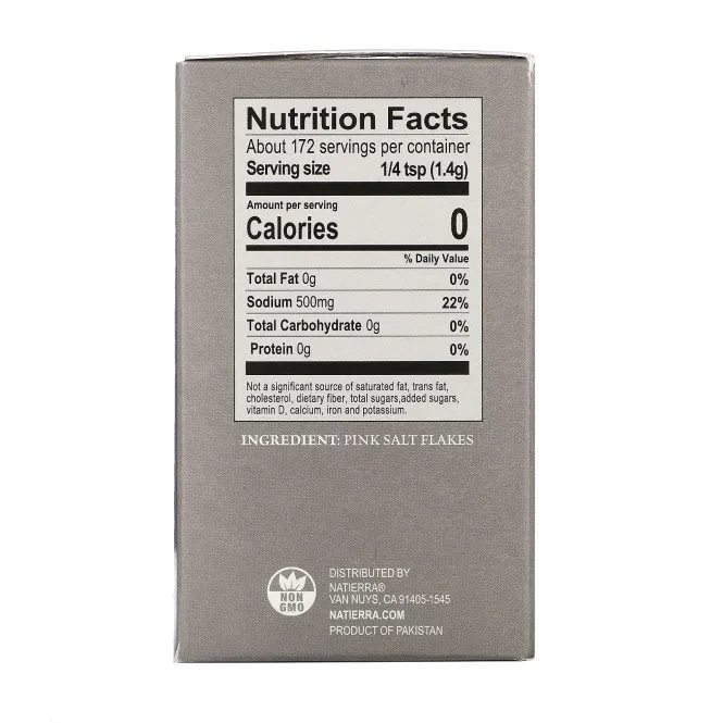 Himalania, розовая соль в хлопьях, 241 г (8,5 унции)