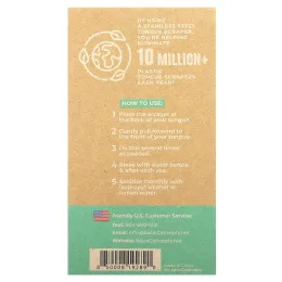 basicConcepts, скребки для языка из высококачественной стали, 2 шт.