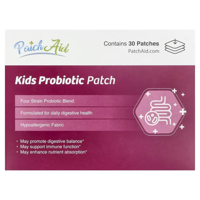 PatchAid, детский патч с пробиотиком, 30 шт.