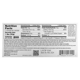 California Gold Nutrition, Foods, жевательные батончики с кокосом и миндалем, 12 батончиков весом 1,4 унции (40 г) каждый