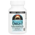 Source Naturals, Омега-7, масло ягод облепихи, 60 капсул растительного происхождения