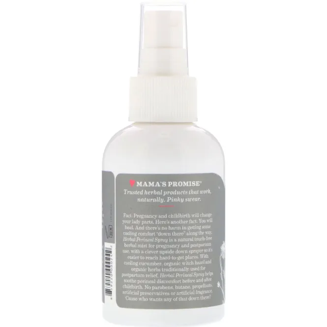 Earth Mama, Растительный перинеальный спрей, 4 ж. унц. (120 мл)