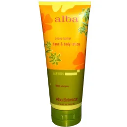 Alba Botanica, Лосьон для рук и тела, масло какао, 7 жидких унций (200 мл)