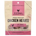 Vital Essentials, сублимированные лакомства для кошек из необработанных ингредиентов, куриные сердечки, 22,7 г (0,8 унции)
