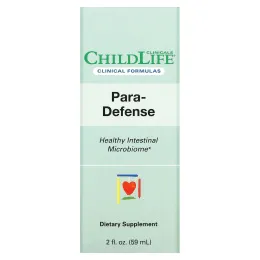 ChildLife Clinicals, Para-Defense, для здоровья микробиома кишечника, 59 мл (2 жидк. унции)