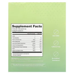 310 Nutrition, Hydrate, Electrolyte Drink Mix, Cucumber, 30 Sticks, 0.19 oz (5.4 g) Each