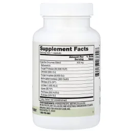 Vitacost, Everyday, пищеварительные ферменты, 180 капсул