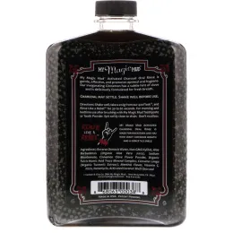 My Magic Mud, Активированный уголь, средство для полоскания полости рта, без спирта, со вкусом корицы, 14,20 ж. унц. (420 мл)