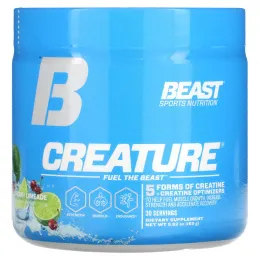 Beast Sports Nutrition, Creature Powder Вишневый лаймовый сироп 165 грамм