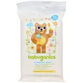 BabyGanics, Салфетки для рук и лица, без запаха, 30 салфеток