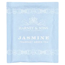 Harney & Sons, Ароматный зеленый чай, жасмин, 50 пакетиков, 90 г (3,17 унции)