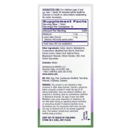 Natrol, Мелатонин, быстро растворяющийся, для детей, для детей от 4 лет, со вкусом клубники, 30 таблеток