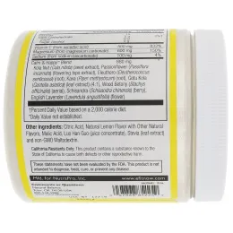 Natural Balance, Happy Camper Calm & Happy Магний, Лимон, 600 мг, 12,3 унц. (350 г)