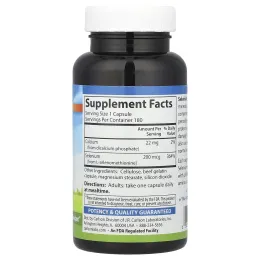 Carlson Labs, Селен, 200 мкг, 180 капсул