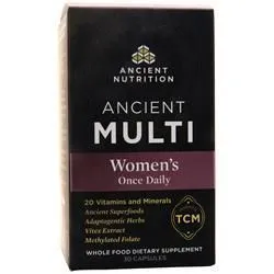 Ancient Nutrition, Ancient Multi - Женский ежедневный мультивитамин 30 капсул