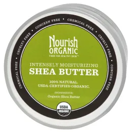 Nourish Organic, Масло ши, интенсивное увлажнение, 5.5 унций (155 г)
