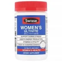Swisse, Women's Ultivite, мультивитаминная добавка для женщин, 50 таблеток