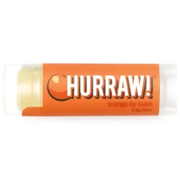 Hurraw! Balm, Бальзам для губ, апельсин, 0,15 унции (4,3 г)