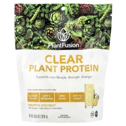 PlantFusion, чистый растительный протеин, со вкусом ананаса и кокоса, 300 г (10,6 унции)