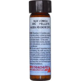 Hyland's Naturals, Standard Homeopathic, Nux Vomica, 30С, 160 гранул (1/4 унции)