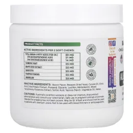 Bark&Spark, Allergy Relief Immune Chews, средство от зуда на коже, для собак, со вкусом бекона, 120 жевательных таблеток, 264 г (9,3 унции)