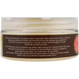 Eclair Naturals, Скраб из гималайской соли, грейпфрут, 9 унций (255 г)