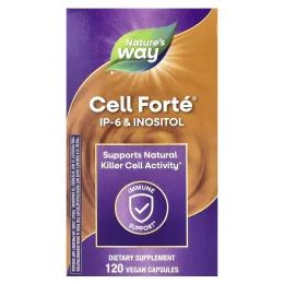 Nature's Way, Селл форте, IP-6 с инозитолом, 120 капсул на растительной основе