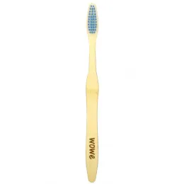 Wowe, ColorBurst, бамбуковая зубная щетка, синий цвет, 1 зубная щетка