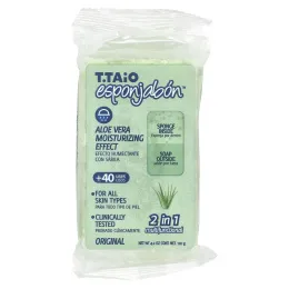 T. Taio, Мыло-губка с алоэ вера, 4,2 унции (120 г)
