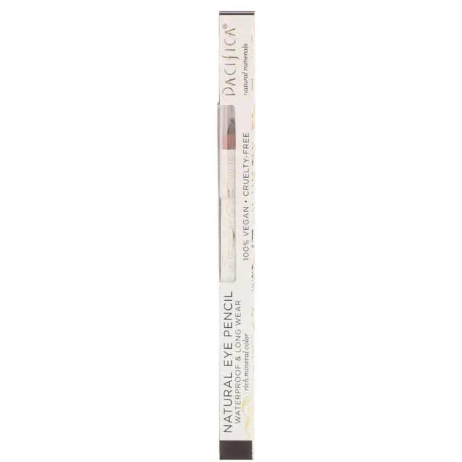 Pacifica, Natural Eye Pencil, Waterproof, Fringe (Brown)