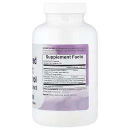 Micro Ingredients, экстракт виноградных косточек, ресвератрол и экстракт красного вина, 240 капсул