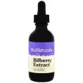NuNaturals, Экстракт черники, 2 жидких унции (59 мл)