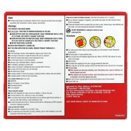 ThermaCare, Улучшенная терапия боли в суставах, одноразовое применение, 4 тепловых обертывания