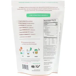 Sprout Living, Питьевая овсяная смесь, комплексная органическая еда, мокко, 13,7 унции (388 г)