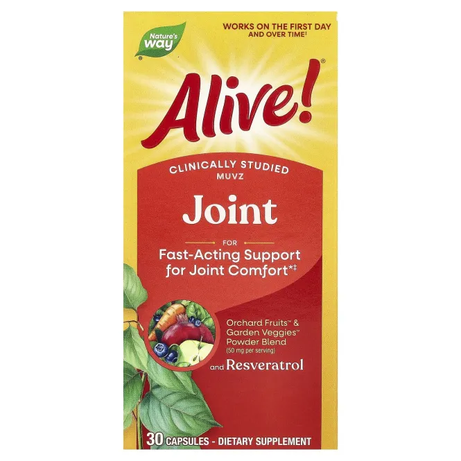 Nature's Way, Alive!® Joint, 30 капсул