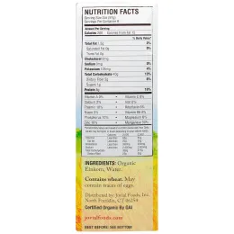 Jovial, Органическая традиционная паста (макаронные изделия) из пшеницы-однозернянки, пенне ригате, 12 унций (340 г)